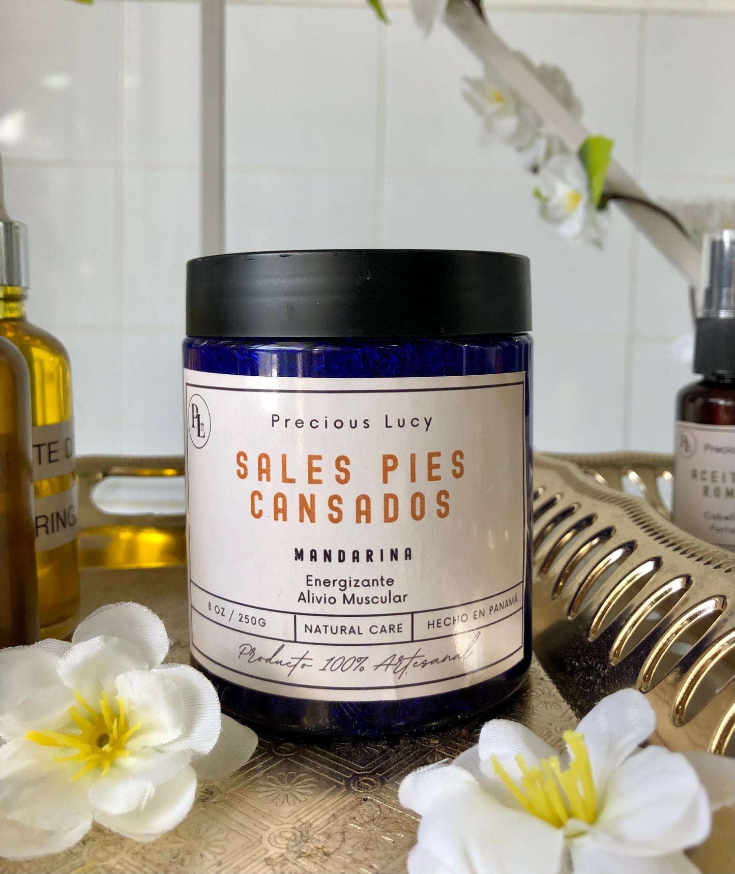 SALES PIES CANSADOS MANDARINA