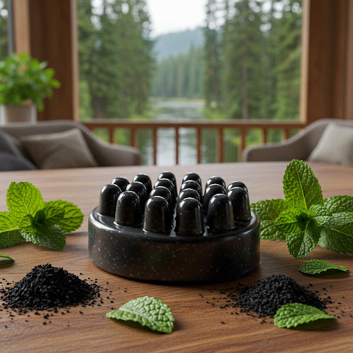 ACTIVATED CHARCOAL SOAP & MINT