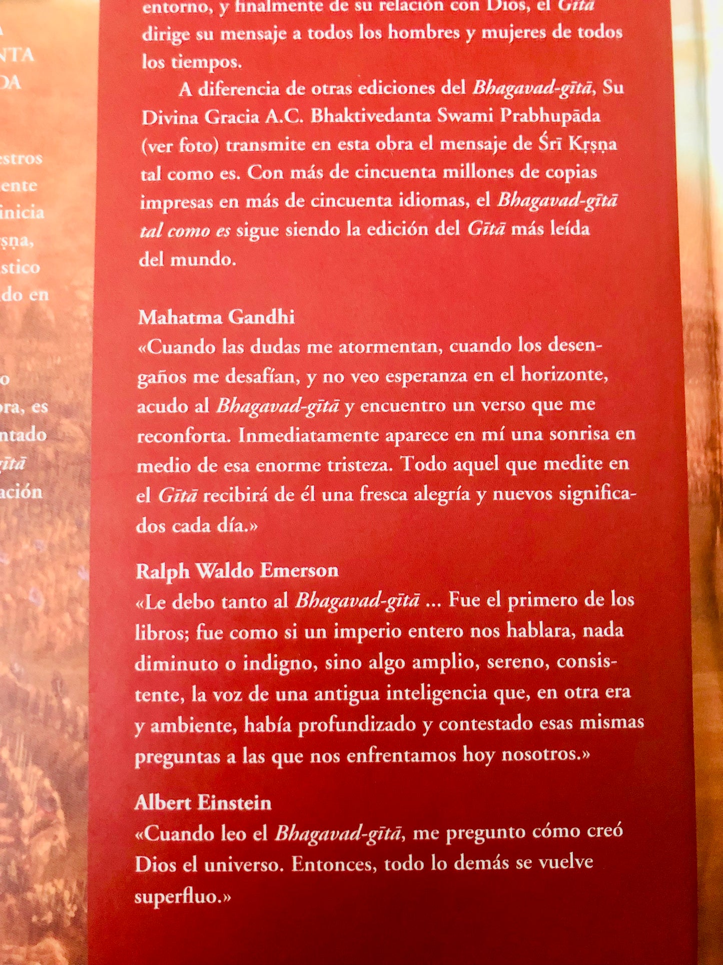 THE BHAGAVAD GITA - AS IT IS