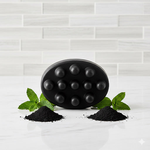 ACTIVATED CHARCOAL SOAP &amp; MINT